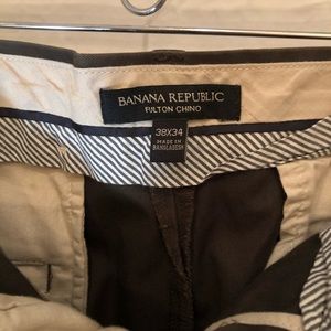 Banana Republic Fulton Chino 38 x 34